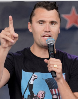 Kirk at the Republican National Convention in 2024 - Image from The Guardian