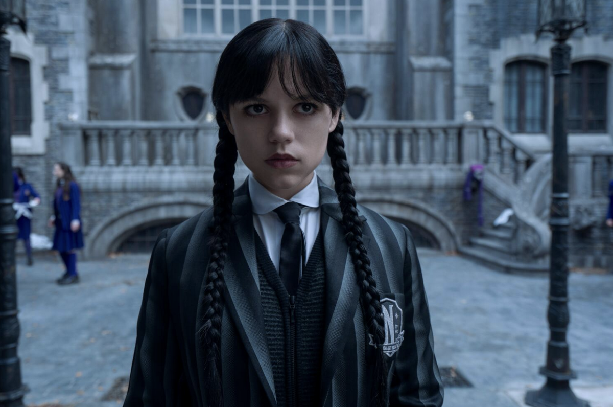 Jenna Ortega as Wednesday Adams