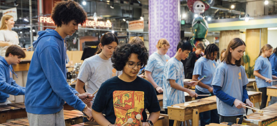 Caleb Li '26 and other members of BATO BATO, one of Breck's many clubs - Image from the BATO BATO website