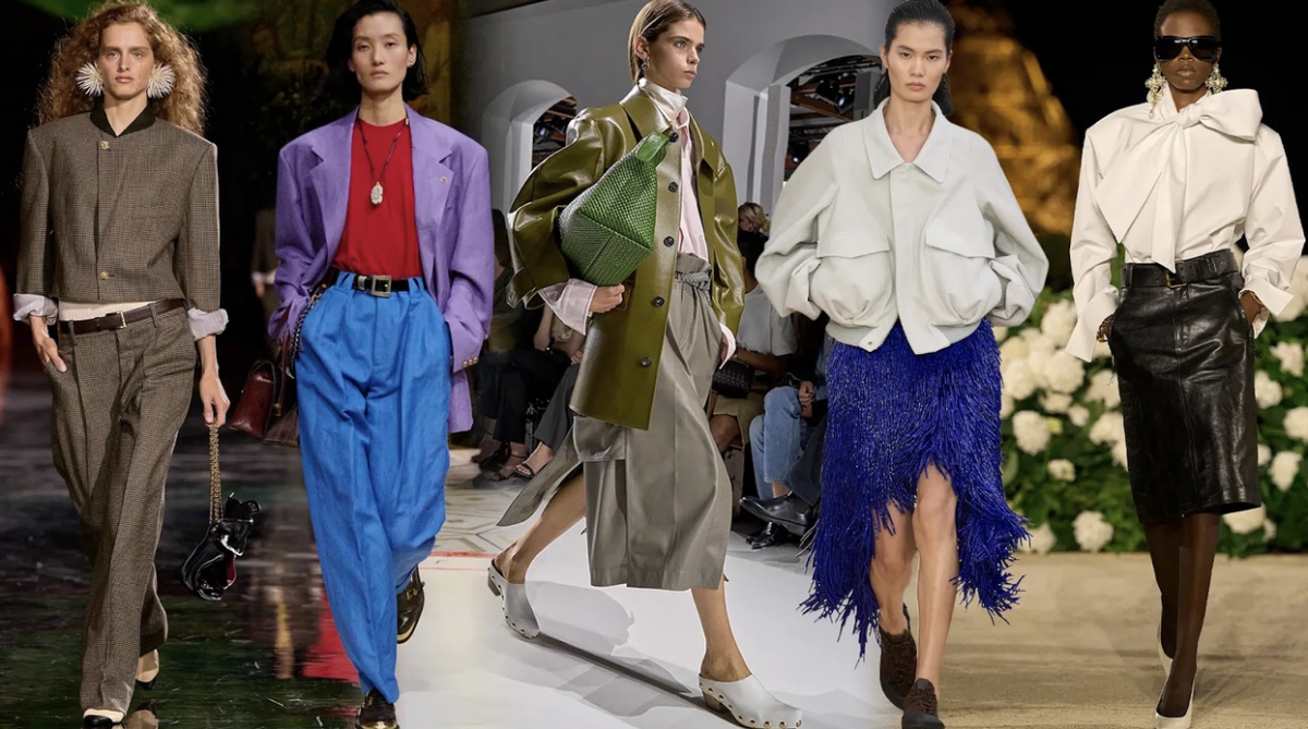 Some examples of 2026 trends. Image from Vogue.
